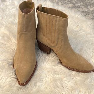 NWOT J.Crew Suede Chelsea Western Boot